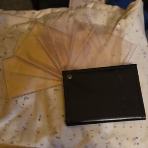 Vintage Black Leather Wallet